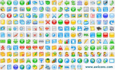 Click to view Artistic Icons Collection 3.0 screenshot