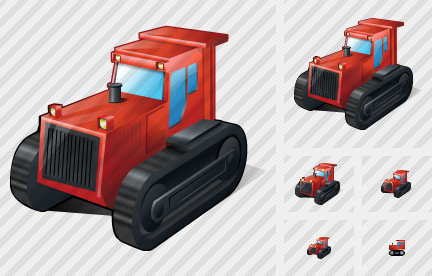 Catterpillar Tractor Icon