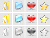 : Realistic Icons