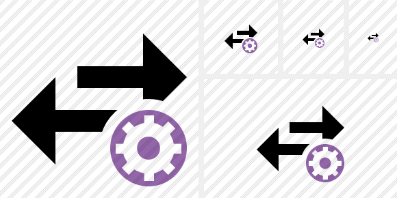 Icone Exchange Horizontal Settings